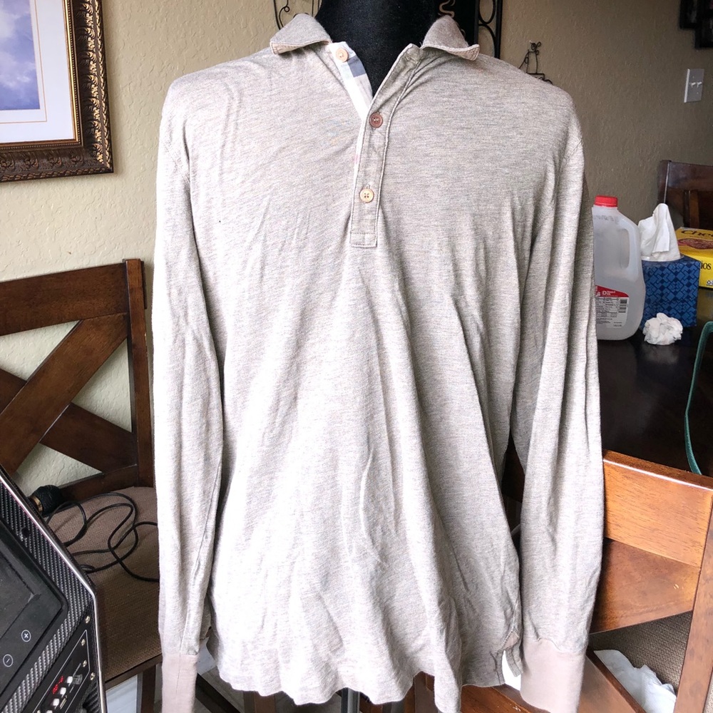 Gray Burberry longsleeve
